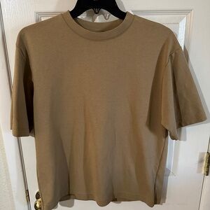 Uniqlo Tan Men's Shirt